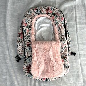 Gliz winter car seat cover for baby girl